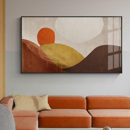 Abstract Geometric art canvas painting Posters Print Modern Minimalist wall art home decoration pictures for Living room Bedroom