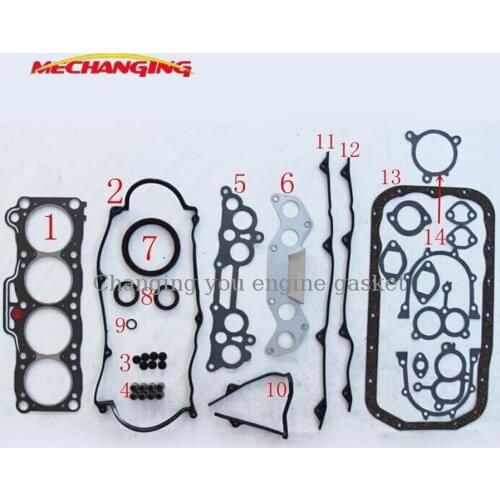 For MAZDA 626 CAPELLA FE F8 Engine Parts Complete Engine Gasket full set engine gasket OEM 8AG1-10-271A 50075400