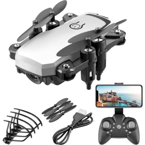 LF606 Foldable Remote Control Drone Aircraft With 4K HD Wide Angle Camera Real-time Transmission Radio Control 360° 3D Flips