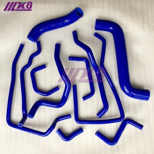 Silicone Radiator Hose Kit For SUBARU IMPREZA WRX/STi GDA/GDB EJ207 00-07 (11PCS) red/blue/black