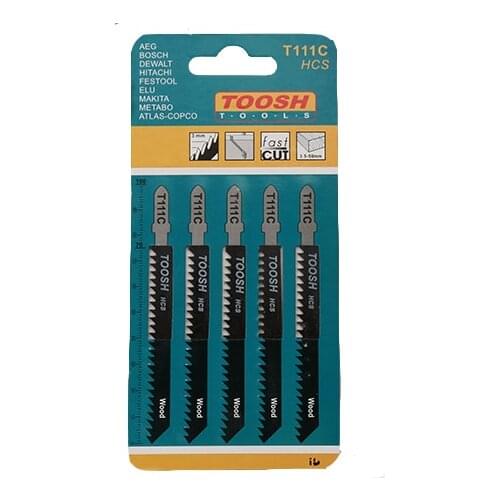 Free Shipping 5Pcs/lot 4" Long T111C Jigsaw Blades for Electric Power Tool