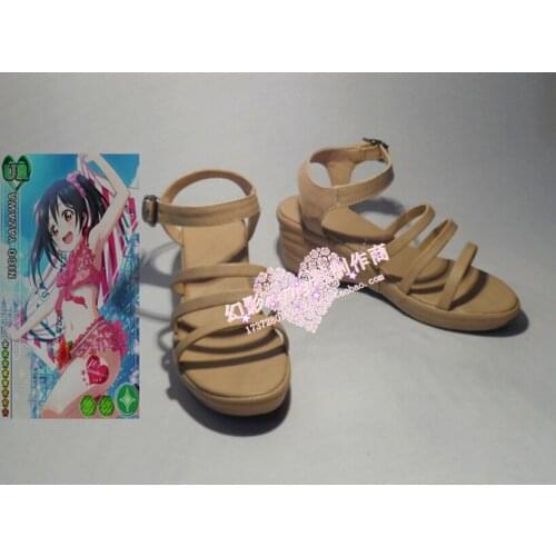 Love Live! Nico Yazawa Girls Summer Cosplay Shoes H016