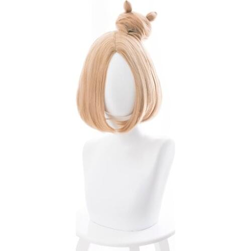 Anime Fate Grand Order Cosplay Wig Abigail Williams Short Wigs Yellow kawaii Cute Hair Wig Cosplay