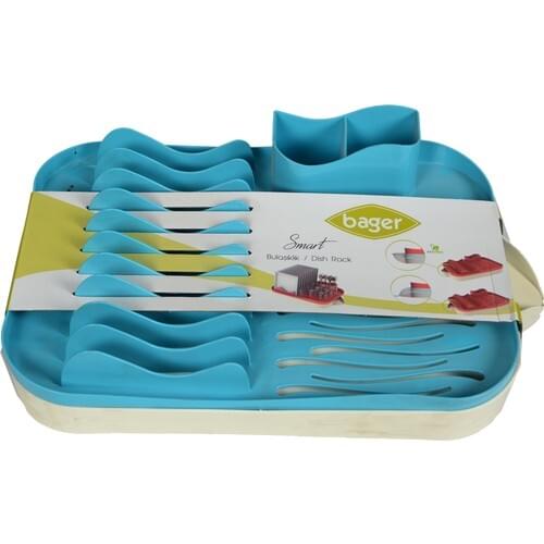 Bager Smart Dish Rack Blue