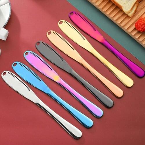 Stainless Steel Butter Knife Butter Knife Western Food Jam Bread Knife Knife Butter Cheese Cheese Knife Z0M5