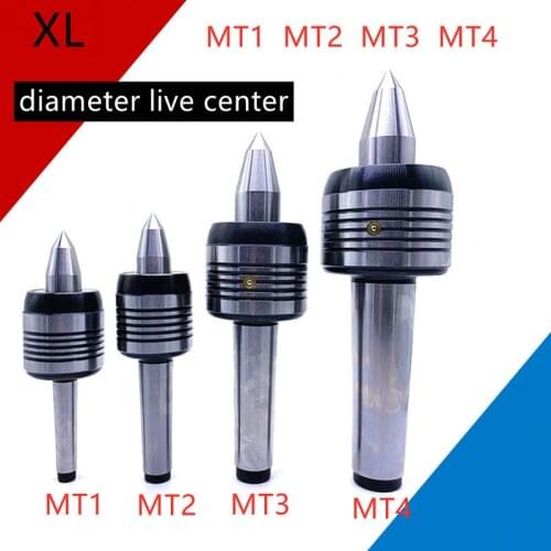 MT1 MT2 MT3 MT4 Steel Lathe Live Center Taper Tool Triple Bearing CNC Live Revolving Milling Center Taper Machi