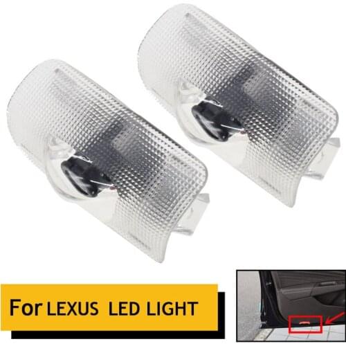 2 pieces LED door lamps for Lexus.Door lamp suitable for RX300 series es200 350 IS LS LC RX GX GS lx470 570 RC Projection light