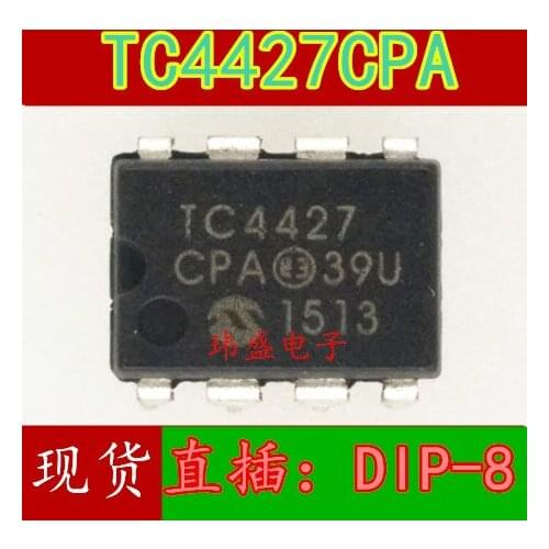 10pcs TC4427CPA DIP-8 TC4427