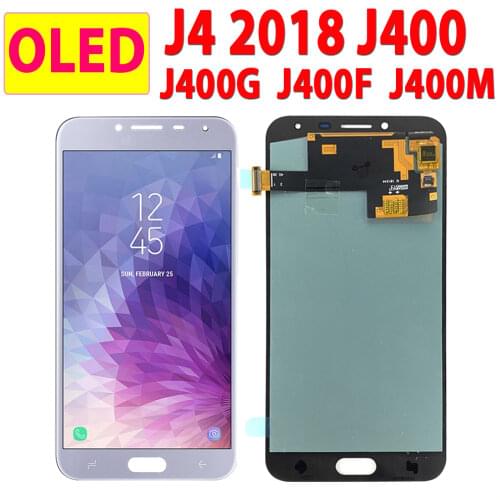 5.5'' OLED Display J400 For Samsung Galaxy J4 Touch Screen Digitizer Assembly J400F J400F/DS J400 LCD Replacement Parts