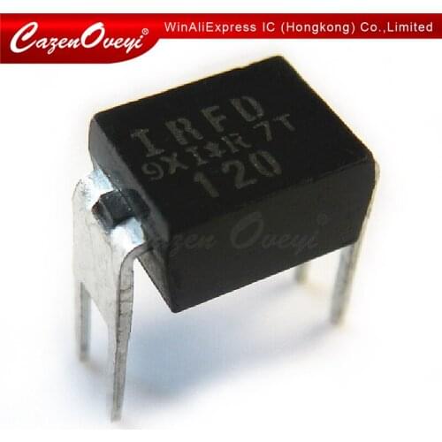 5pcs/lot IRFD120PBF IRFD120 IRF120 DIP-4 In Stock