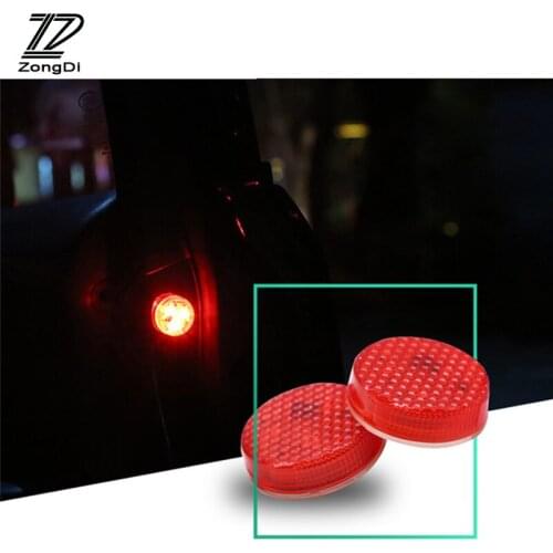 Car LED door light Strobe Warning Light for Skoda Octavia A5 A7 2 Rapid Fabia Yeti Superb Lada Vesta Granta Priora Ssangyong