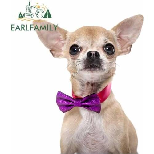 EARLFAMILY 13cm x 10.8cm 3D Dog Car Truck Decal Funny Animal Car Stickers Vinyl JDM SUV 4X4 RV Decoration