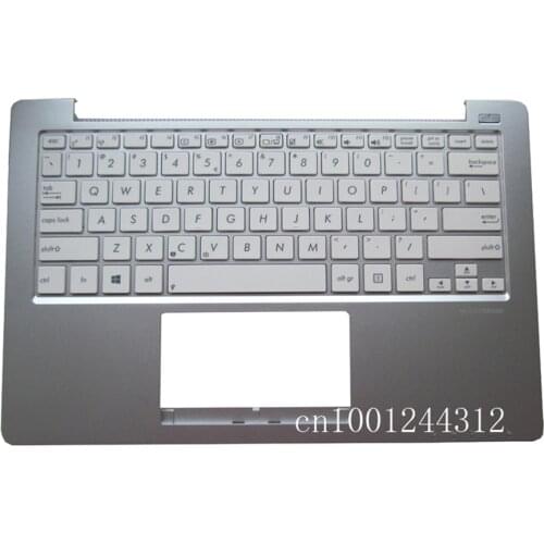 New Original For ASUS X201 X201E Palmrest Upper Case Keyboard Bezel Cover silver