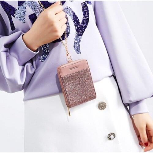 New Fashion Trend Wallet Female Women Wallet Short Wallet Quality Coin Purse Women Button Purse Quality Flower Hardware