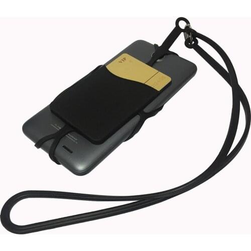 Silicone Back Cover Card Slot Holder Lanyard Strap Phone Case For Acer Liquid Z4 Z5 Z6 Z410 Z150 Z520