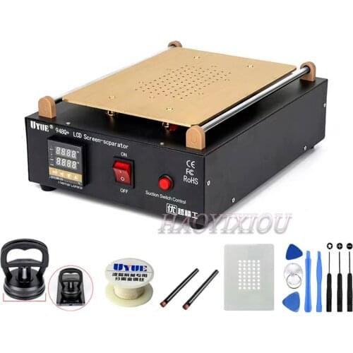 UYUE 948Q+ Max 11 inches Built-in Vacuum Pump Mobile phone LCD Screen Separator Machine Glass Touch Screen Refurbished Repair