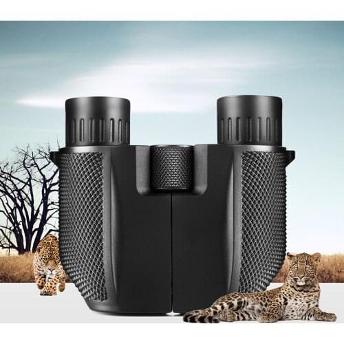 High Times 10X25 HD Fully Optical Green Film Waterproof Night Vision Binoculars Binoculars Telescopes Hot Sale