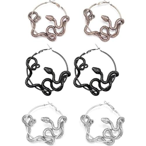 West Biking Earrings Rings