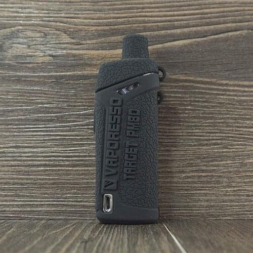 Texture Case Skin for Vaporesso Target PM80 80W pod kit Protective Silicone Rubber Sleeve Cover Shield Wrap gel