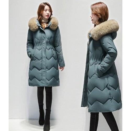 Winter Womens Cotton Coat Female Jacket Women Hooded Long Woman Parkas Autumn Ladies Women Clothes Manteau Femme 2021 WPY4074