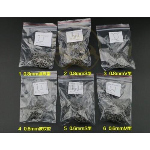 6 staples hot stapler S /V/ M wave Pre-Cut Hot Staplers 0.6mm &0.8mm for car plastic bumper welding repair welder