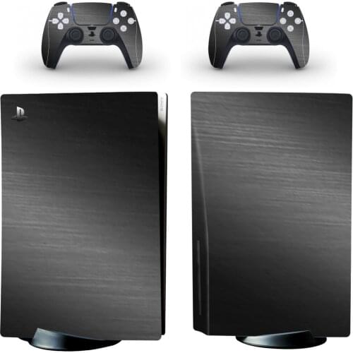 Black Bench Drawing Metal PS5 Disc Skin Sticker Decal Cover for PlayStation 5 Console & Controllers PS5 Disk Skin Sticker Vinyl