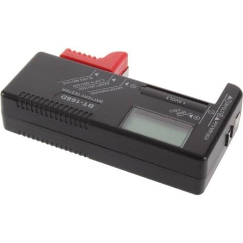 BT-168D Digital Battery Tester BT168 Power Tester BT168D Battery Measuring Instrument BT-168 Battery Checker 1.5V AA AAA Cell
