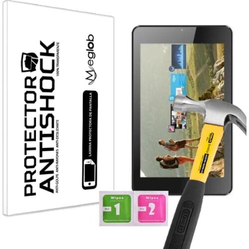 Screen protector Anti-Shock Anti-scratch Anti-Shatter compatible with Tablet Storex eZee Tab 7Q13-M