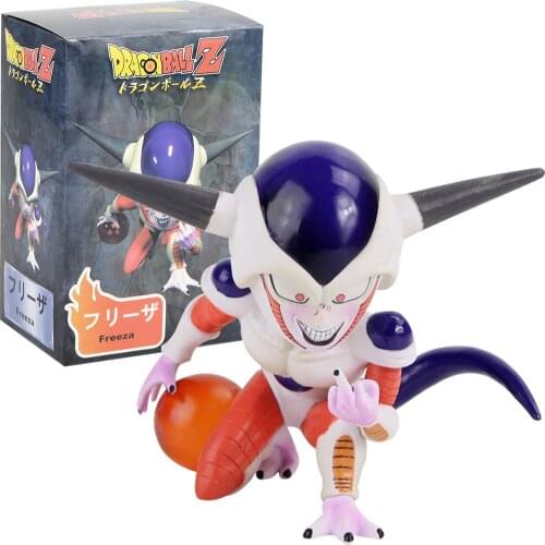 10cm Dragon Ball Z GT DBZ Anime Frieza Freeza with Shenron Ball Kawaii PVC Action Figure Mini Model Toy Kids GIft Brinquedos