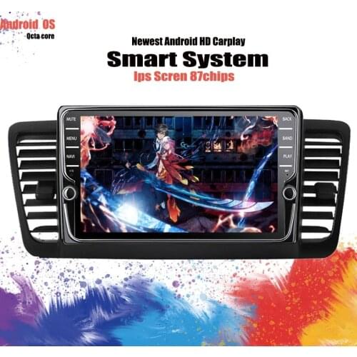 Android 10 8 Core head unit 4G LTE wifi Car Radio Video stereo GPS monitor For Subaru Outback 3 Legacy 4 2003 2009 PC Tablet