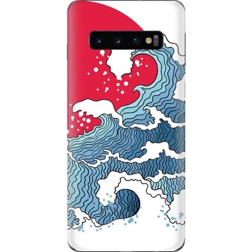 3D Colorful Cute Pattern Matte Skins Film Phone Back Wrap Sticker For SAMSUNG Note 20 Ultra A20S A30S A40 A50S A60 A70 A80 W2017