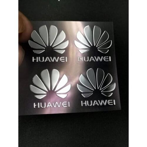 5pcs 5G Metal Badge Chrome Decal Logo Signs Mobile Phone Cellphone Laptop Ipad Case Cover Box Stickers Car Sticker For Huawei