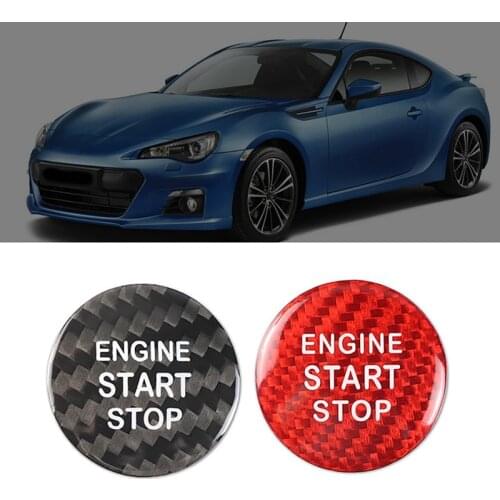 Car Start Stop Lgnition Key Sticker for Subaru BRZ Toyota 86 2013-2019