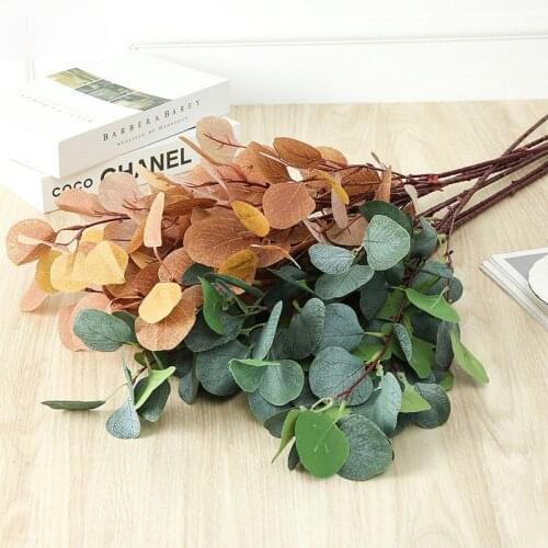 Natural Candied Eucalyptus Leaves Bouquet Eternally Placed Dried Apples Wedding Home Decoration Photography Props