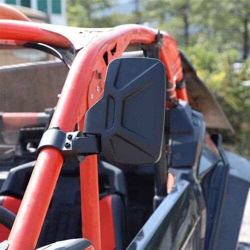 For UTV/ATV Motorcycle Oval Plastic Side Mirror 10mm Motorcycle All-terrain ATV Off-road Vehicle Modified Rearview Mirror