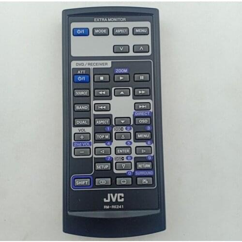 Receiver remote control RM-RK241 Suitable for JVC DVD CD