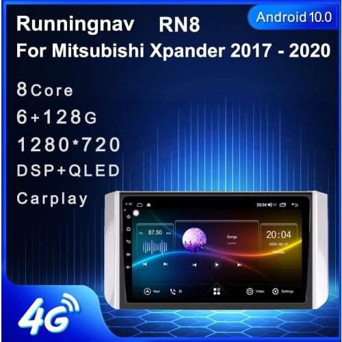 Runningnav For Mitsubishi Xpander 2017 - 2020 Car Radio 2 Din Android Car Radio Multimedia Video Player Navigation GPS