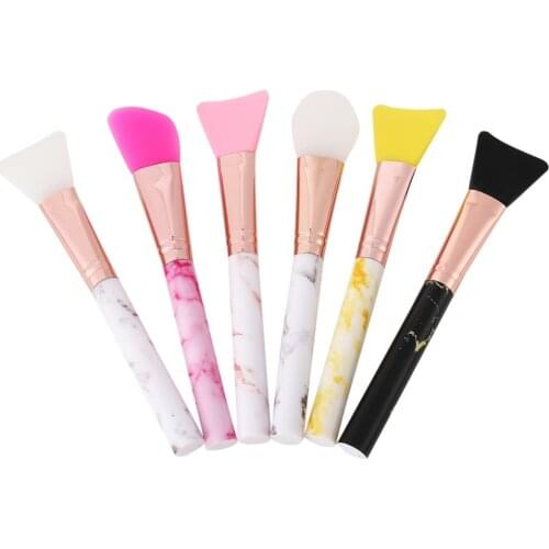 Silicone Scribble Facial Mask Make Up Brush Cleaner Beauty Cosmetic Tools Maquiagem Makeup Tools Face Marble Makeup Brush