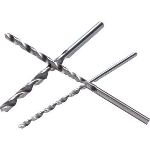 5pcs Drill Bit High speed steel 2-5mm Extra Long Straight Wood Plastic aluminum