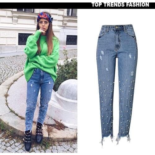 Zoom Zhou Womens High Jeans