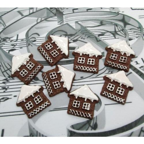 20Pcs Coffee House Resin Crafts Kawaii Bead Flatback Cabochon Fridge Magnet Scrapbook DIY Accessories Buttons