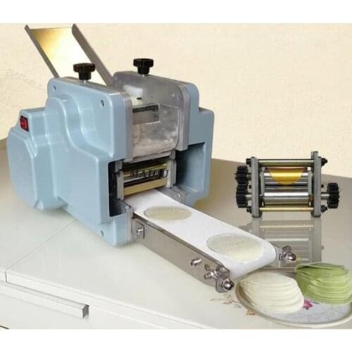 220v/110vAutomatic Dumpling Wrapper Making Machine Spring Roll Skin Maker Crepe Tortilla Chapati Roti Machine