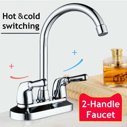 360 Degree Rotation Faucet Kitchen Waterfall Hot and Cold Water Mixer Kitchen Sink Mixer Faucet Faucet Stainless Steel Faucet