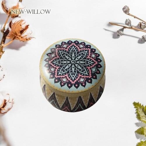 8 Kinds Of Fragrance Scented Candle Symphony Series Soy Wax Oil Yoga Candles Tin Can To Help Sleep Home Decor Aroma Candles