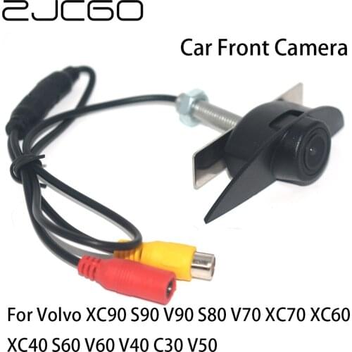 ZJCGO Car Fro nt View Parking LOGO Camera Waterproof Positive for Volvo XC90 S90 V90 S80 V70 XC70 XC60 XC40 S60 V60 V40 C30 V50