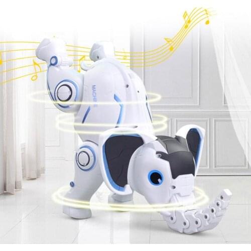 Wireless Remote Control Elephant Robot Interactive Children Toy Singing Dancing Elephant Robot Toy Early Education Toy for Kids