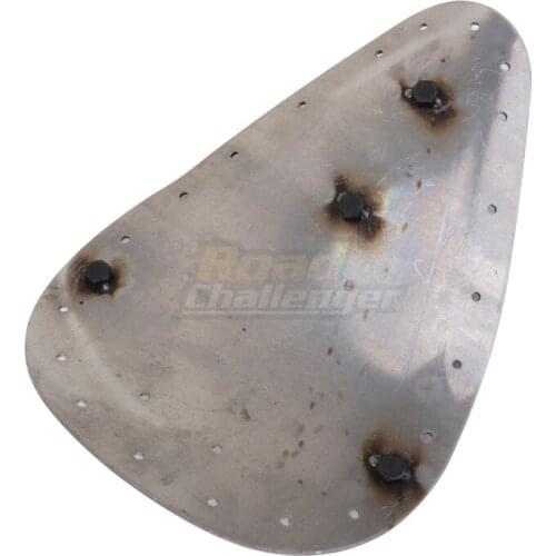 Black Steel Motorcycle Solo Seat Baseplate Bracket Support Holder Mounting Kit Base Plate Brackets Universal for Honda Yamaha