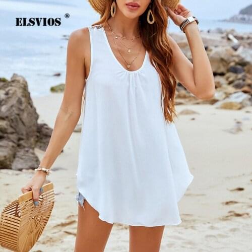 Женские майки ELSVIOS China At AliExpress