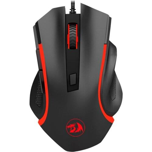 Redragon M606 USB Wired MMO Gaming Mouse 8 buttons 7200 DPI LED RGB Backlit Ergonomic Design Programmable Mice for Gamer lol