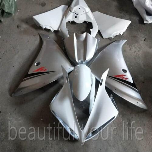 Motorcycle ABS Fairing Kit For Yamaha YZF R1 YZFR1 r1 2009 2010 2011 2009 2010 2011 Body Matte white